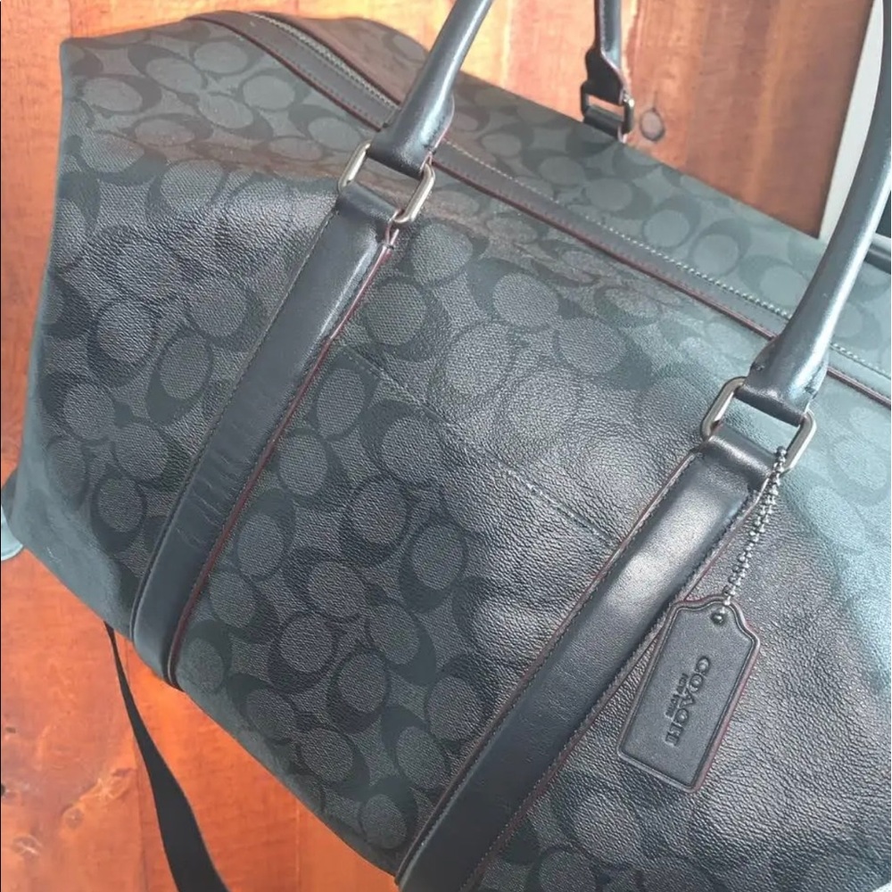 Authentic COACH Trekker Weekender Bag.